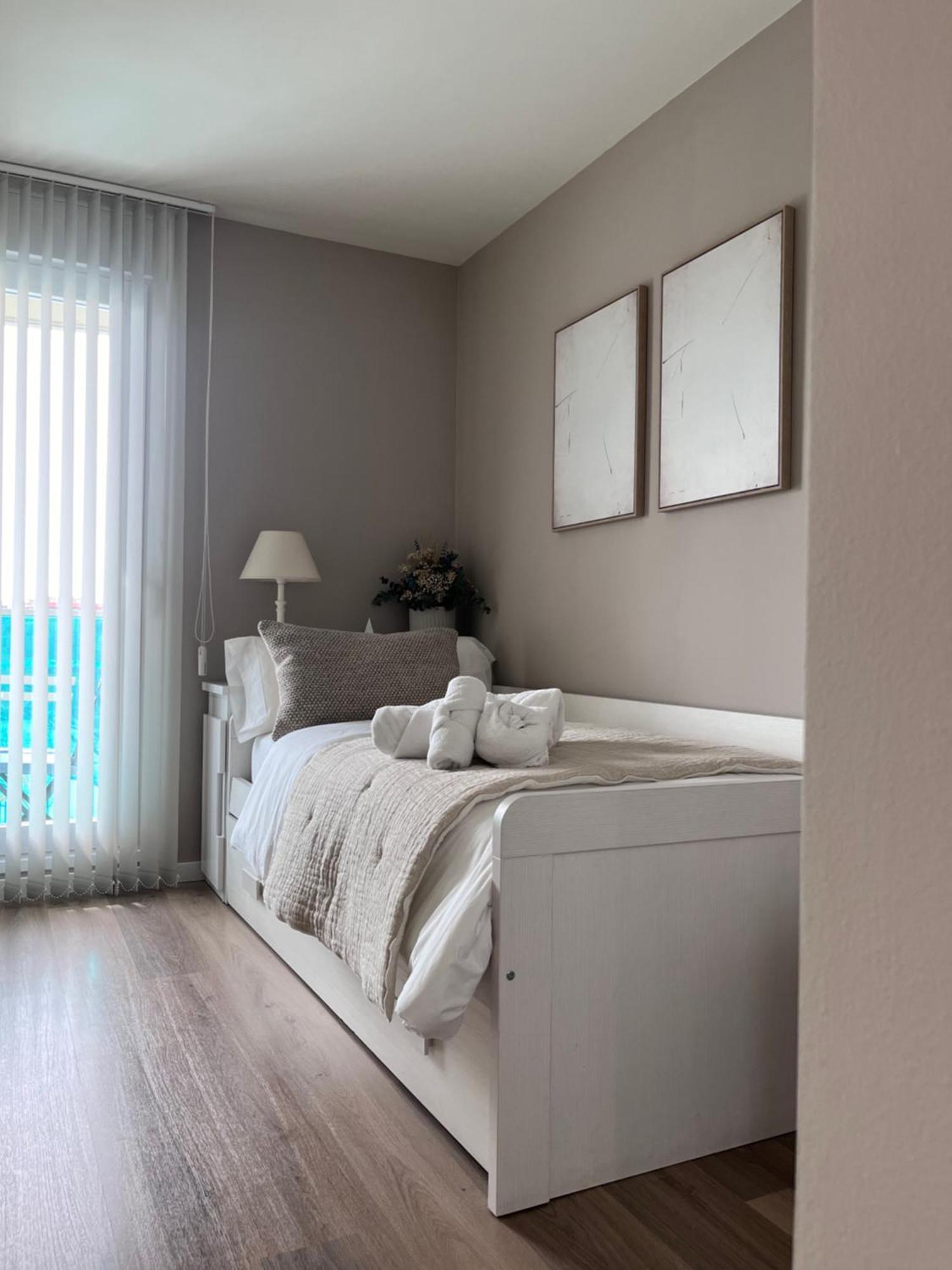 萨拉戈萨El Balcon Del Ebro By Alogest- Vistas, Piscina Y 2 Parking公寓 外观 照片
